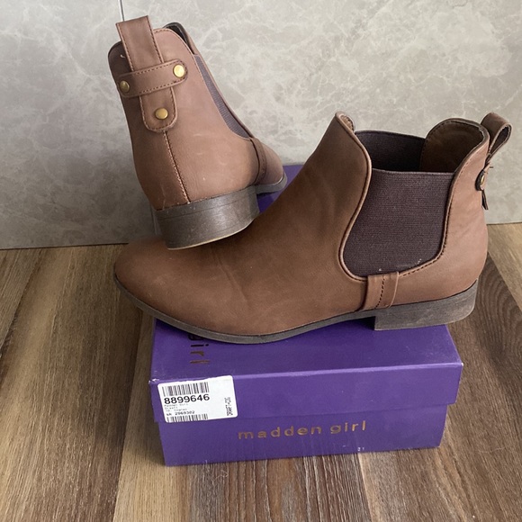 Madden Girl flat ankle boot size 10 - Picture 4 of 9